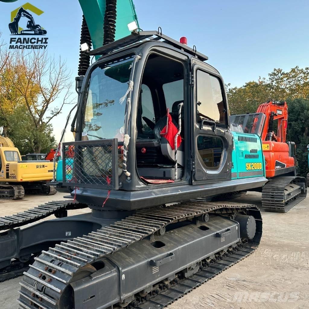 Kobelco SK 200 Rupsgraafmachines
