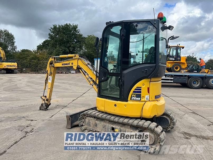 Komatsu PC 26 MR-5 Minigraafmachines < 7t