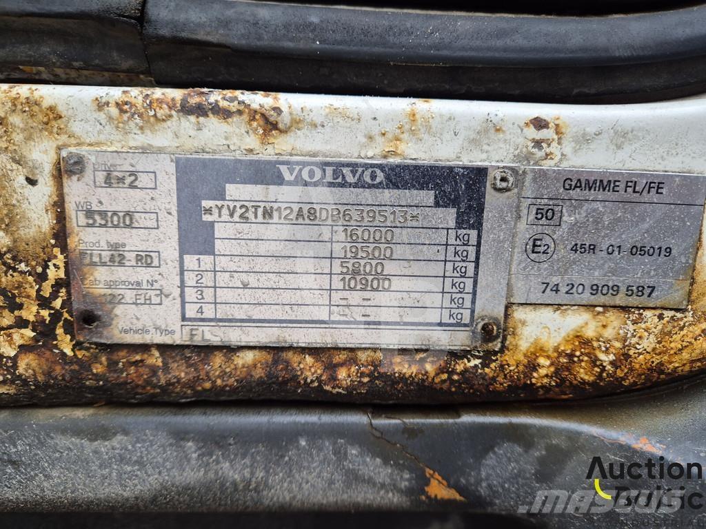 Volvo FL240 Bakwagens met gesloten opbouw