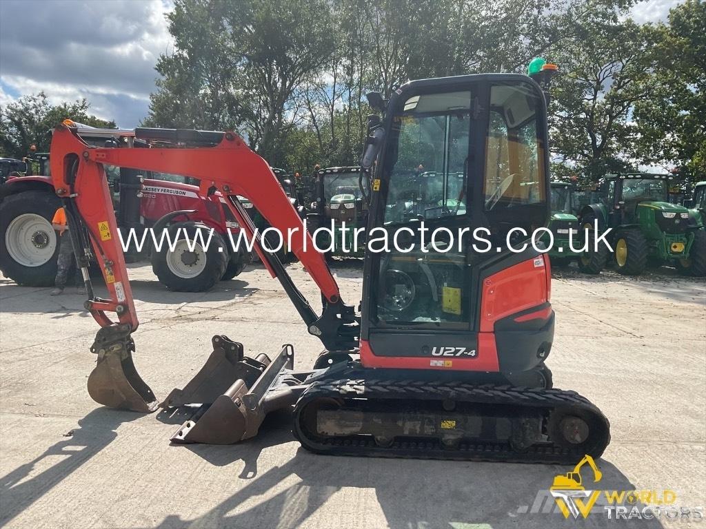 Kubota U 27-4 Minigraafmachines < 7t