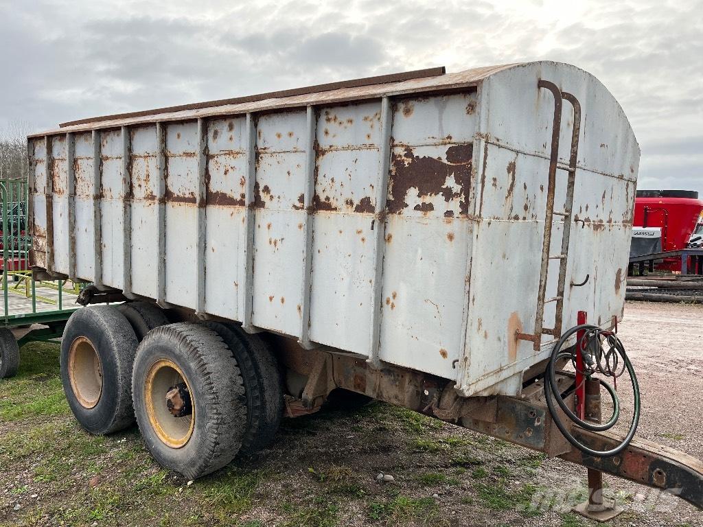  Tippkärra 12,5kbm Universele aanhangers