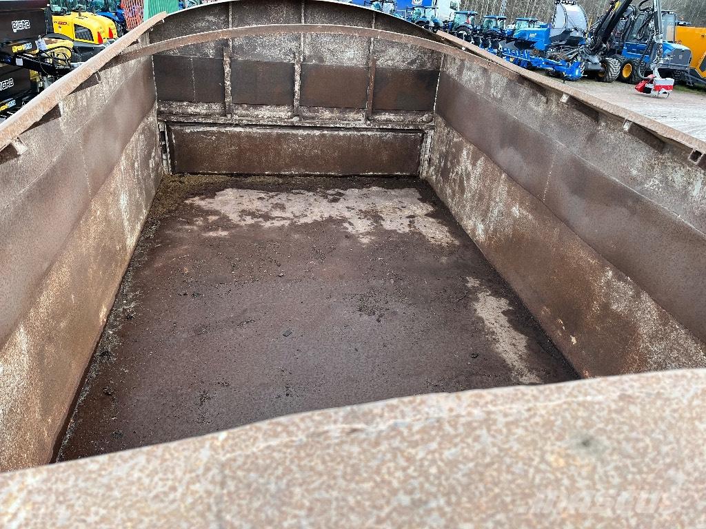  Tippkärra 12,5kbm Universele aanhangers