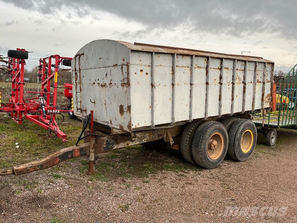  Tippkärra 12,5kbm Universele aanhangers
