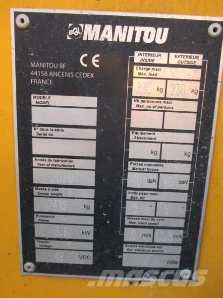 Manitou 170AETJ Knikarmhoogwerkers