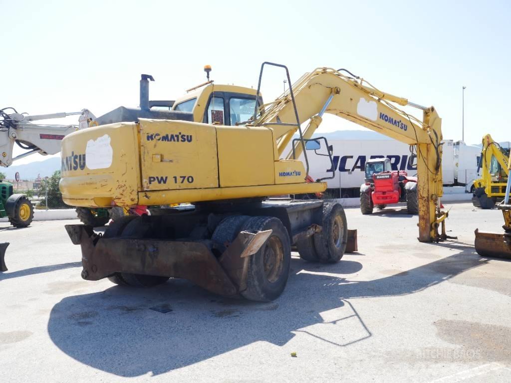 Komatsu PW 170 Wielgraafmachines