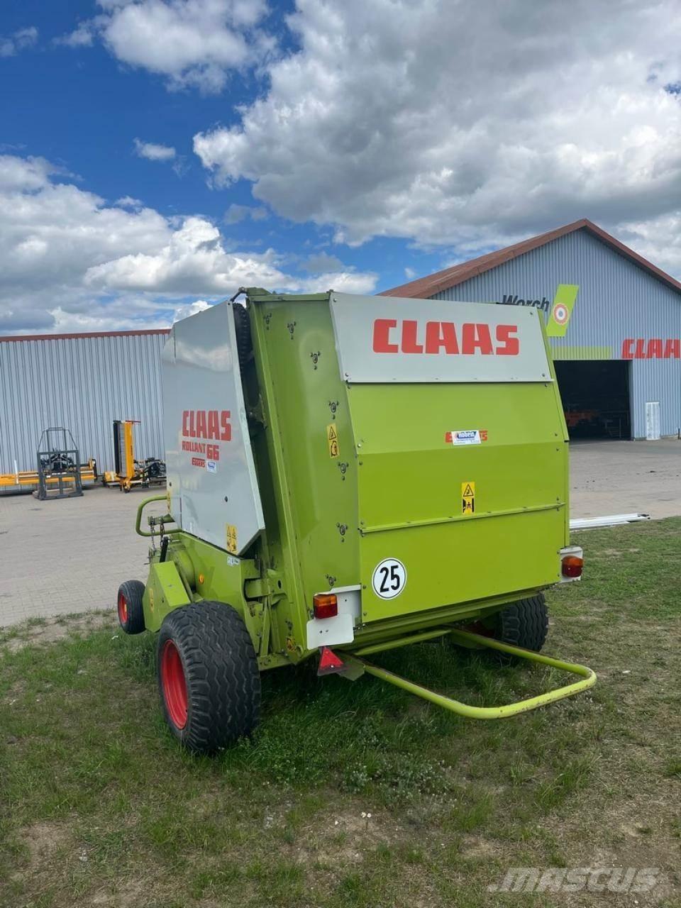 CLAAS Rollant 66 Ronde-balenpersen