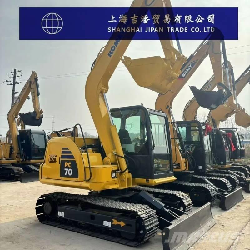 Komatsu PC 70 Midigraafmachines 7t - 12t