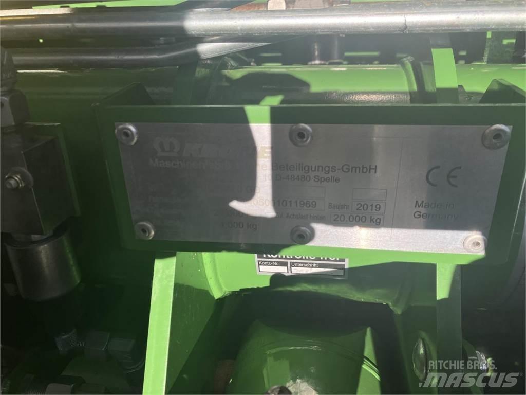Krone ZX 470 GD Opraapwagens