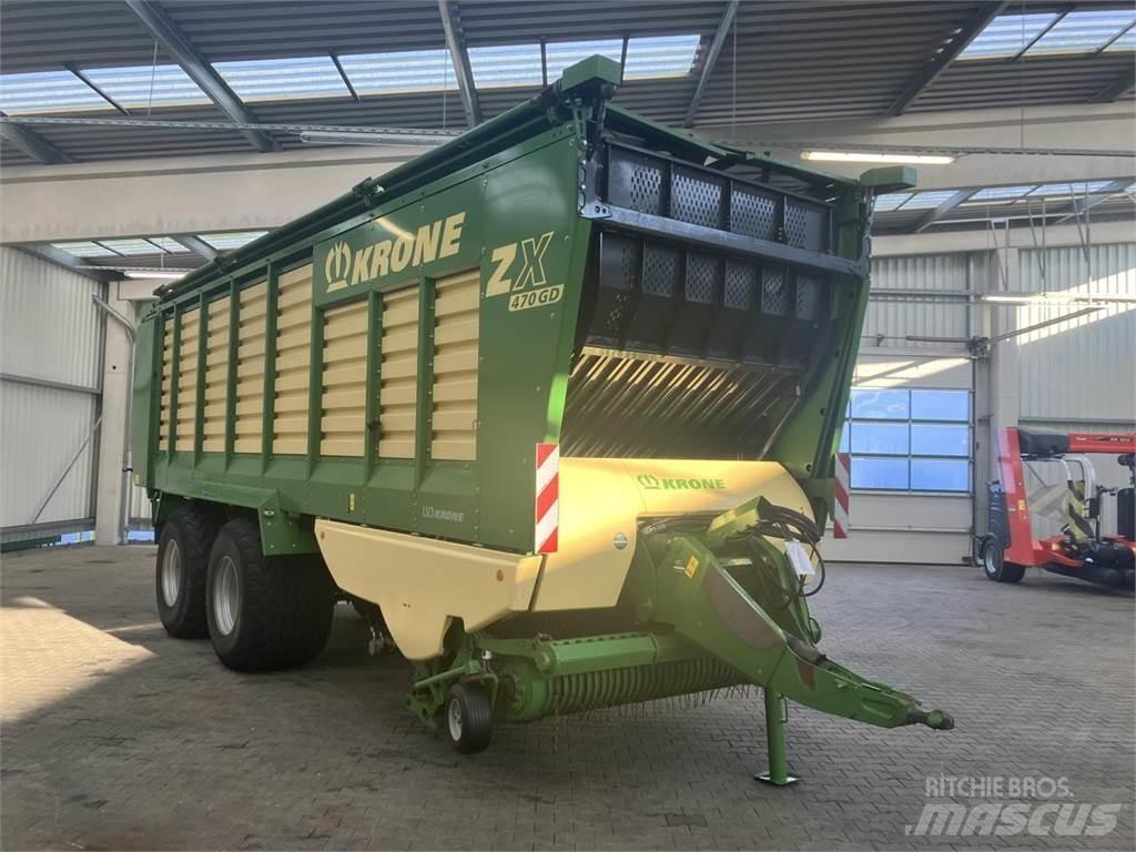 Krone ZX 470 GD Opraapwagens