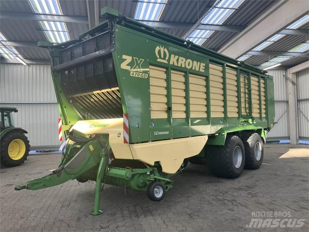 Krone ZX 470 GD Opraapwagens
