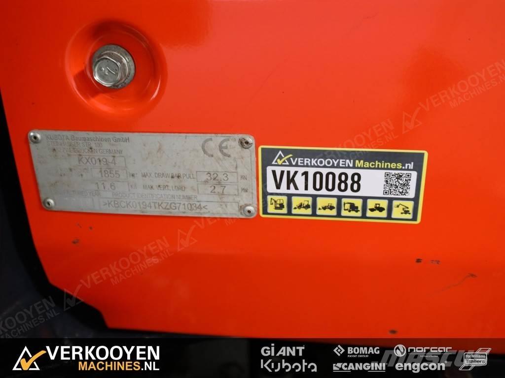 Kubota KX019-4 Minigraafmachines < 7t