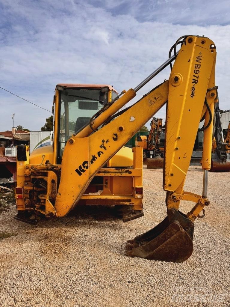Komatsu WB 97 R-2 Graaf-laadcombinaties