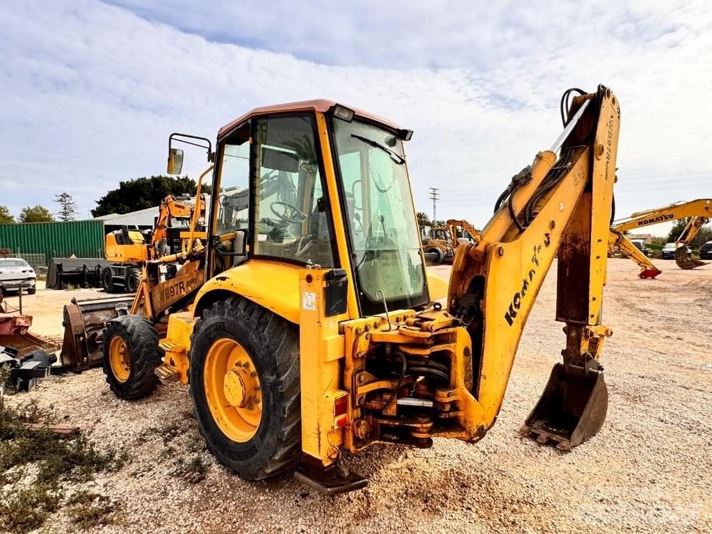 Komatsu WB 97 R-2 Graaf-laadcombinaties