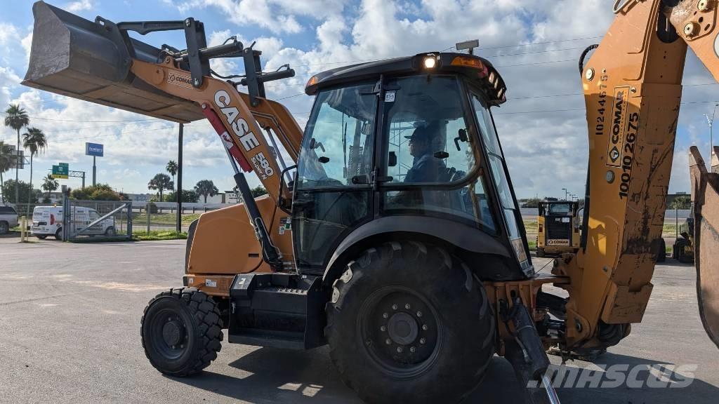 CASE 580 SN Graaf-laadcombinaties