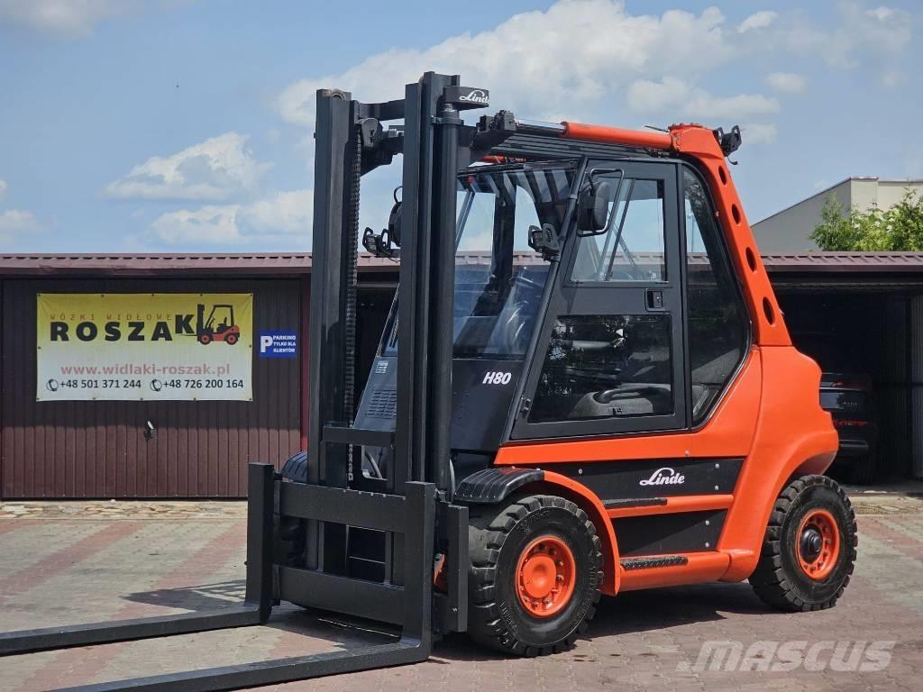 Linde H80D-03 Diesel heftrucks