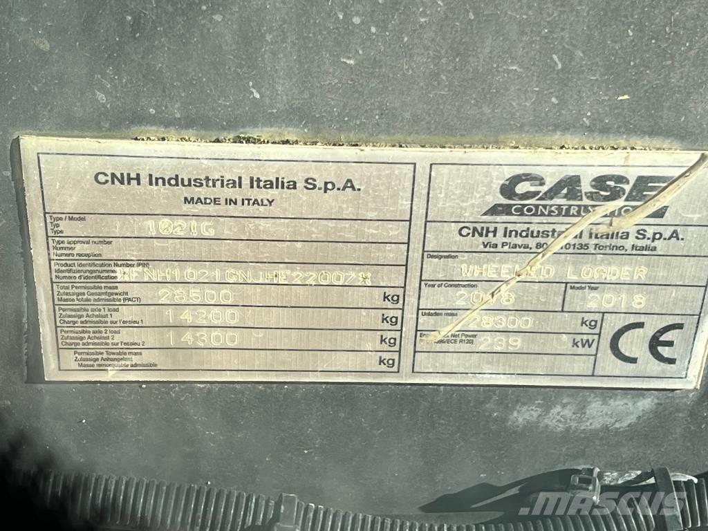 CASE 1021 G Wielladers