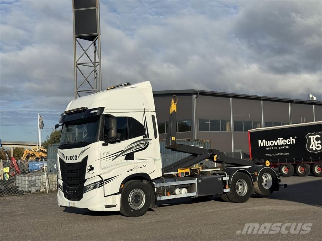 Iveco AS280 6X2 Vrachtwagen met containersysteem