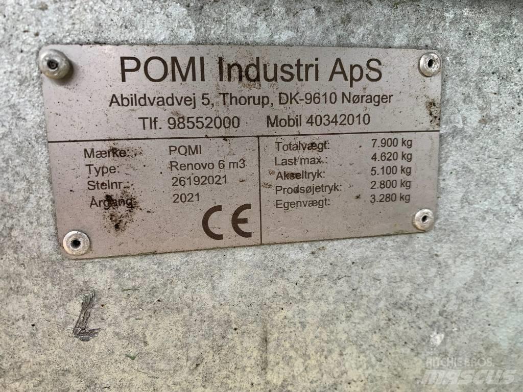 Pomi Renovo 6 m3 Afvalcompressors