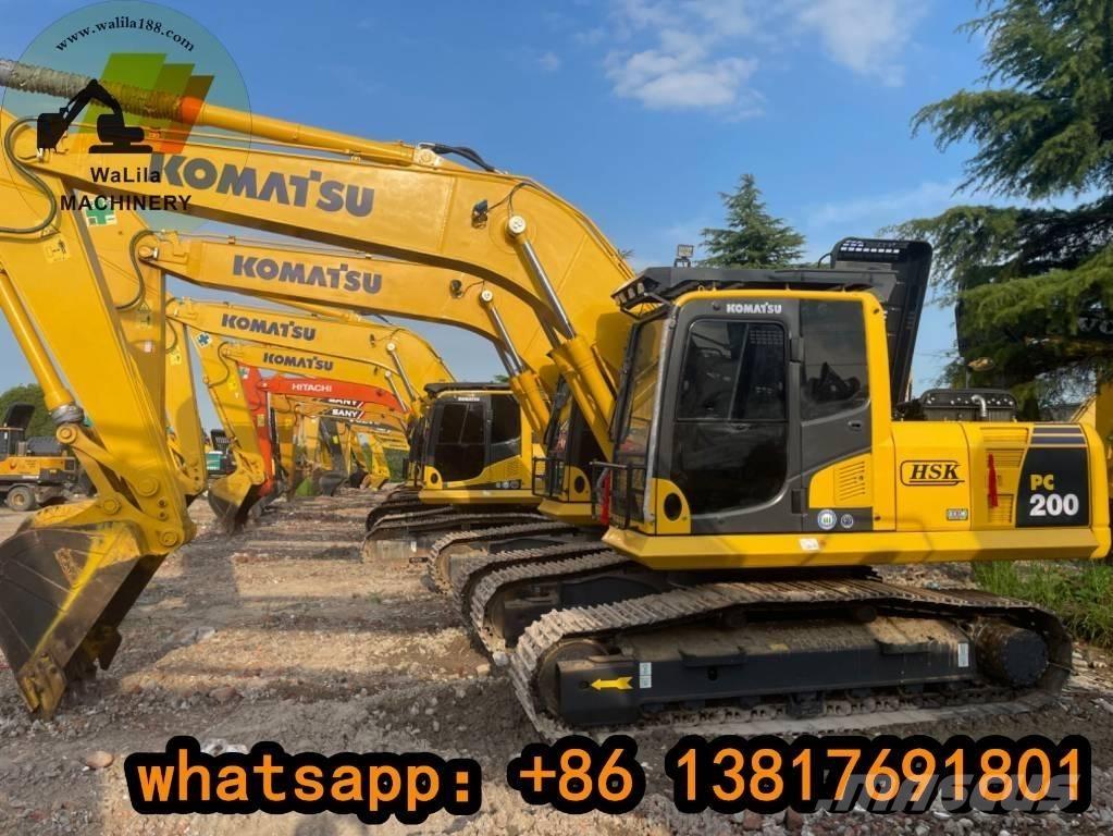 Komatsu PC 200 8N Rupsgraafmachines