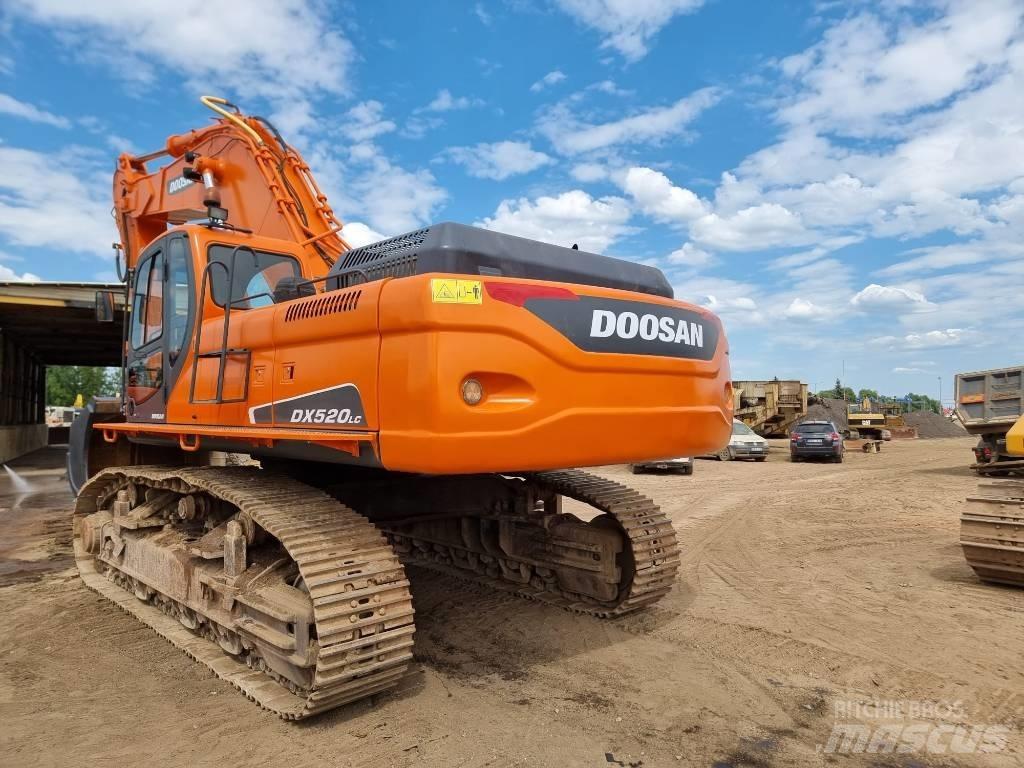 Doosan DX 520 LC Rupsgraafmachines