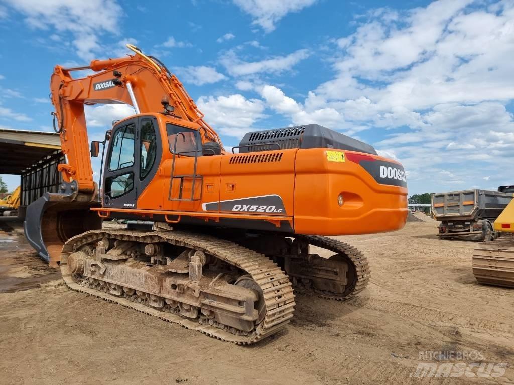 Doosan DX 520 LC Rupsgraafmachines