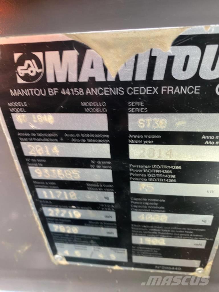 Manitou MT 1840 Verreikers