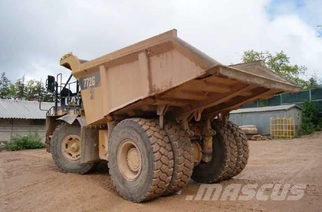 CAT 772G Starre dumpers