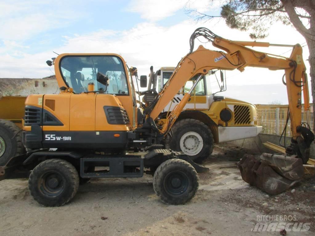Hyundai R 55W 9A Minigraafmachines < 7t