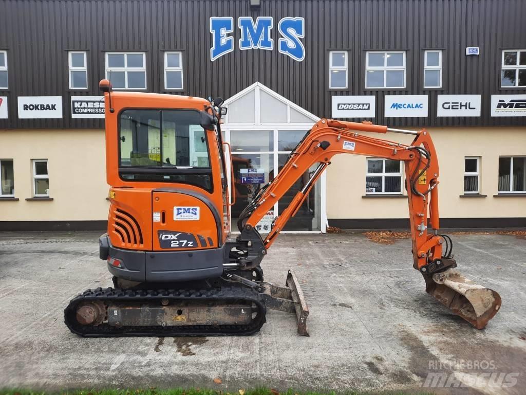 Doosan DX 27 Z Minigraafmachines < 7t