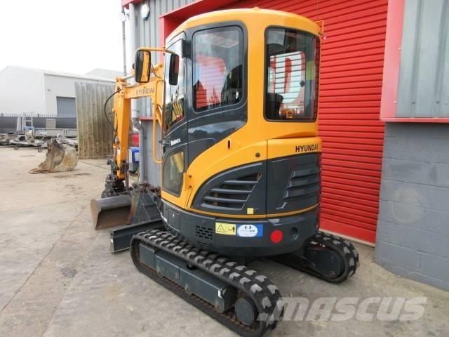 Hyundai R25Z-9 AK Minigraafmachines < 7t