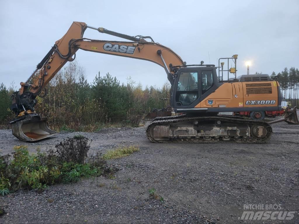 CASE CX 300 D Rupsgraafmachines