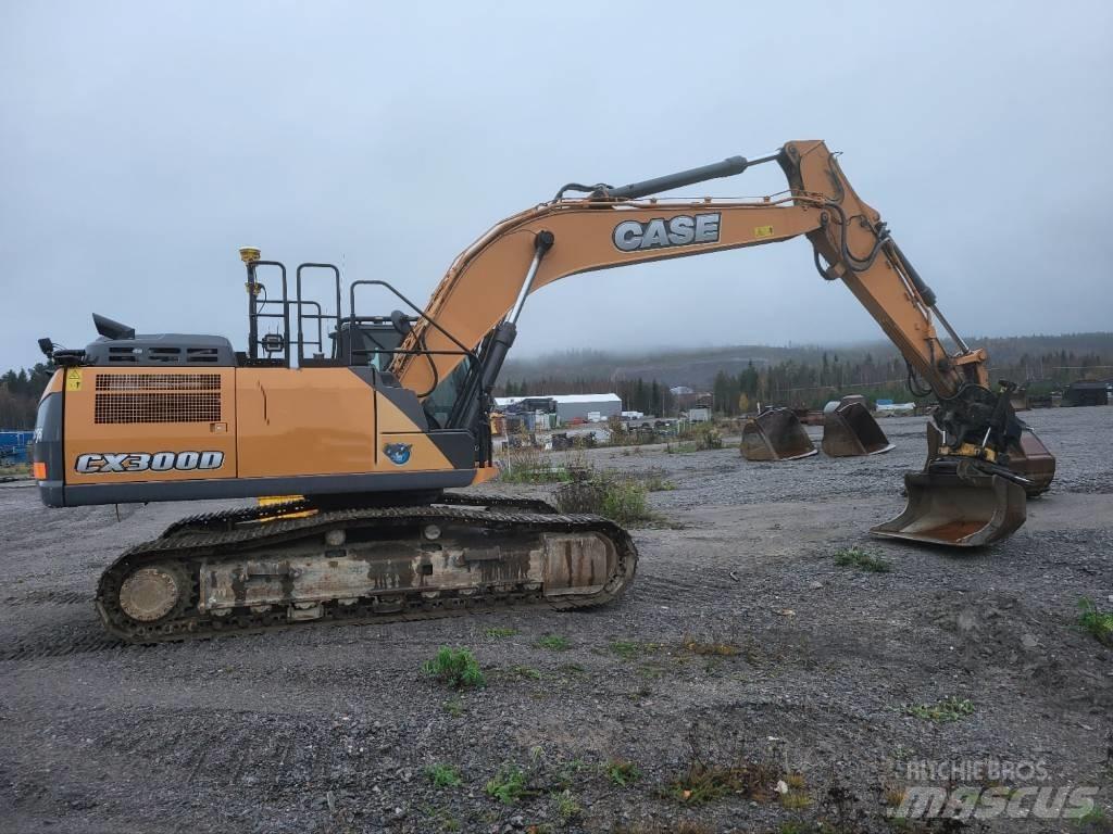 CASE CX 300 D Rupsgraafmachines