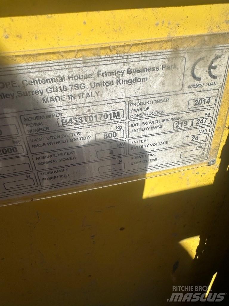Hyster P 2.0 Zelfrijdende stapelaars