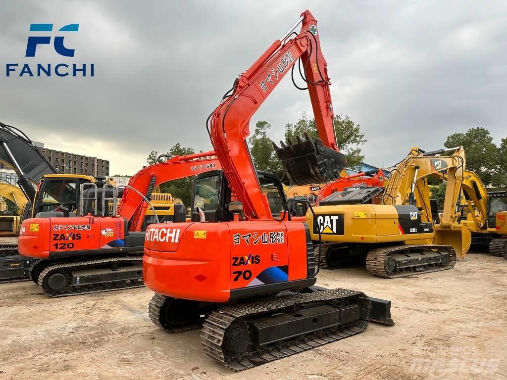 Hitachi zx70 Minigraafmachines < 7t