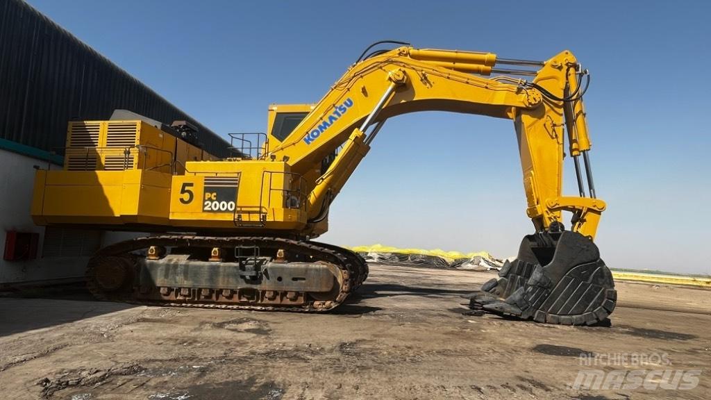 Komatsu PC 2000-8 Rupsgraafmachines
