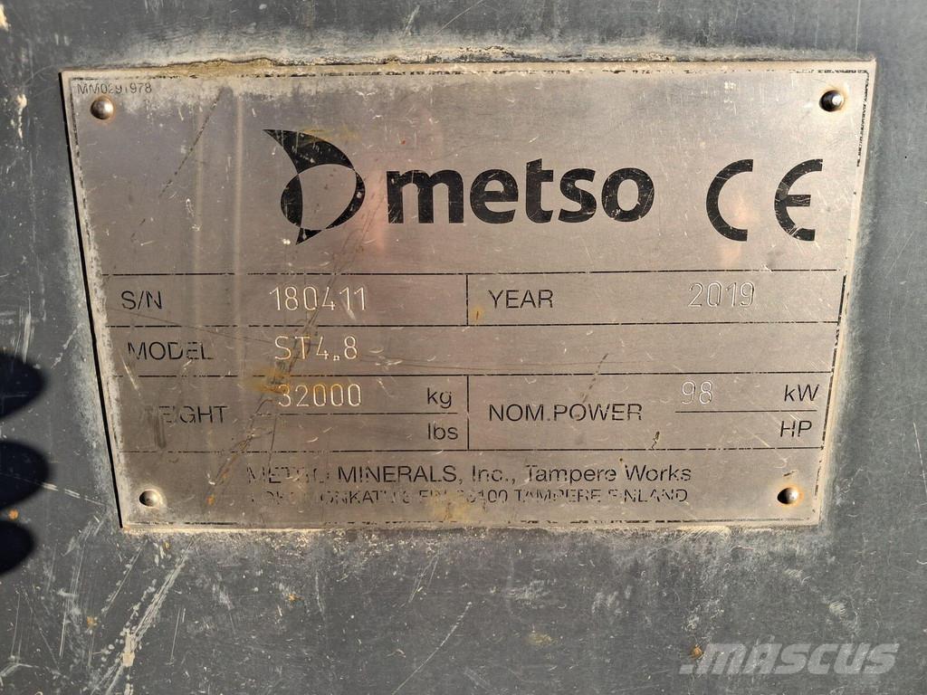 Metso ST4.8 Zeefinstallatie