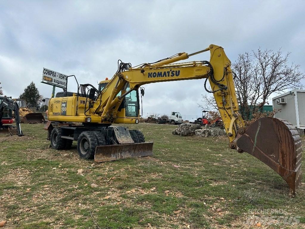 Komatsu PW 160-7E0 Wielgraafmachines