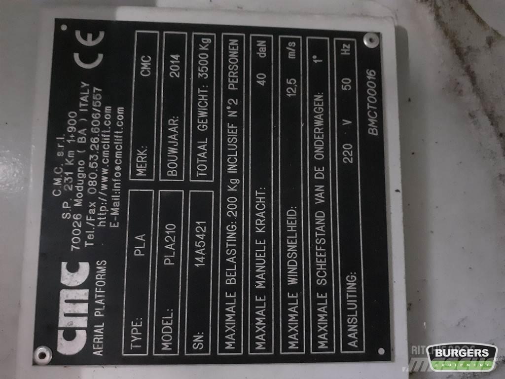 CMC PLA 210 Telescoophoogwerkers