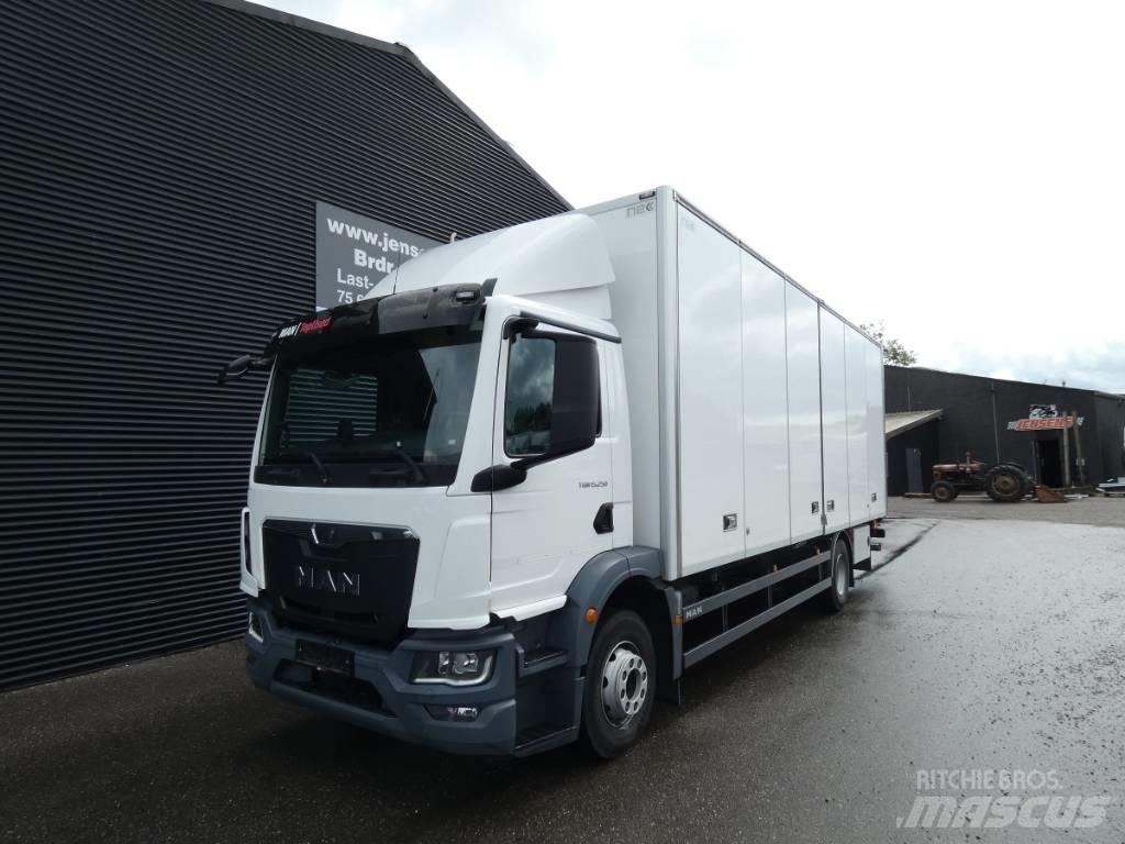 MAN TGM 15.250 Bakwagens met gesloten opbouw