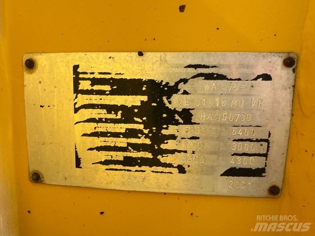 Komatsu WA 75 Wielladers