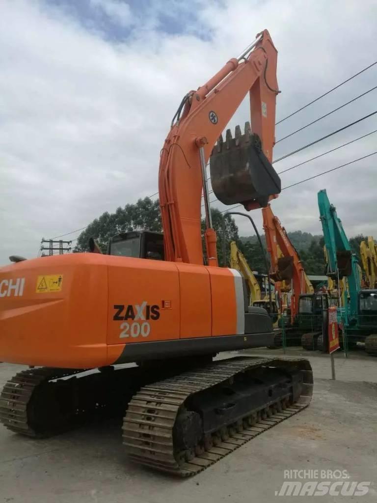 Hitachi zx200 Rupsgraafmachines