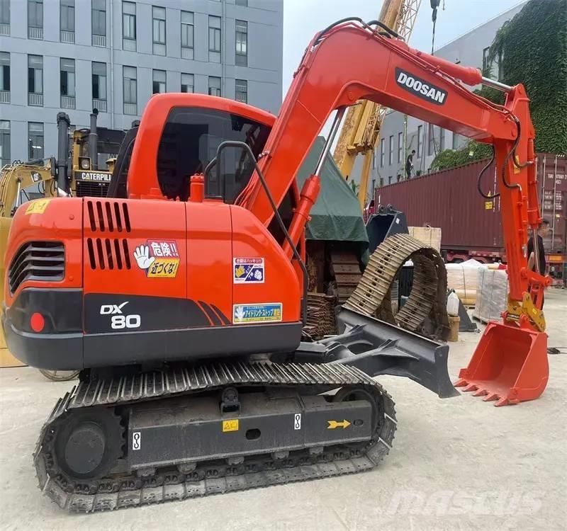 Doosan DX80 Midigraafmachines 7t - 12t