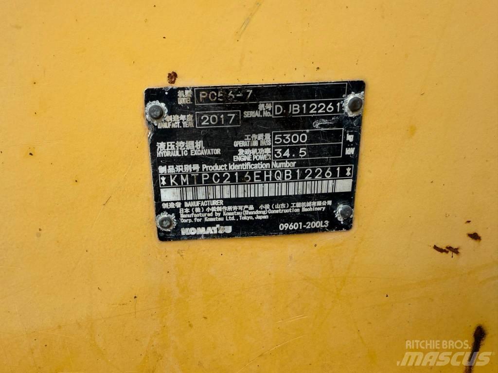 Komatsu PC 56-7 Minigraafmachines < 7t