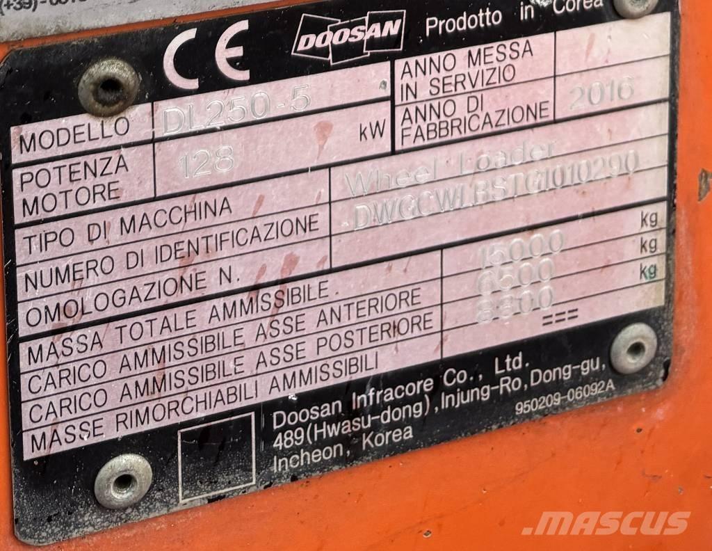 Doosan DL 250 Wielladers