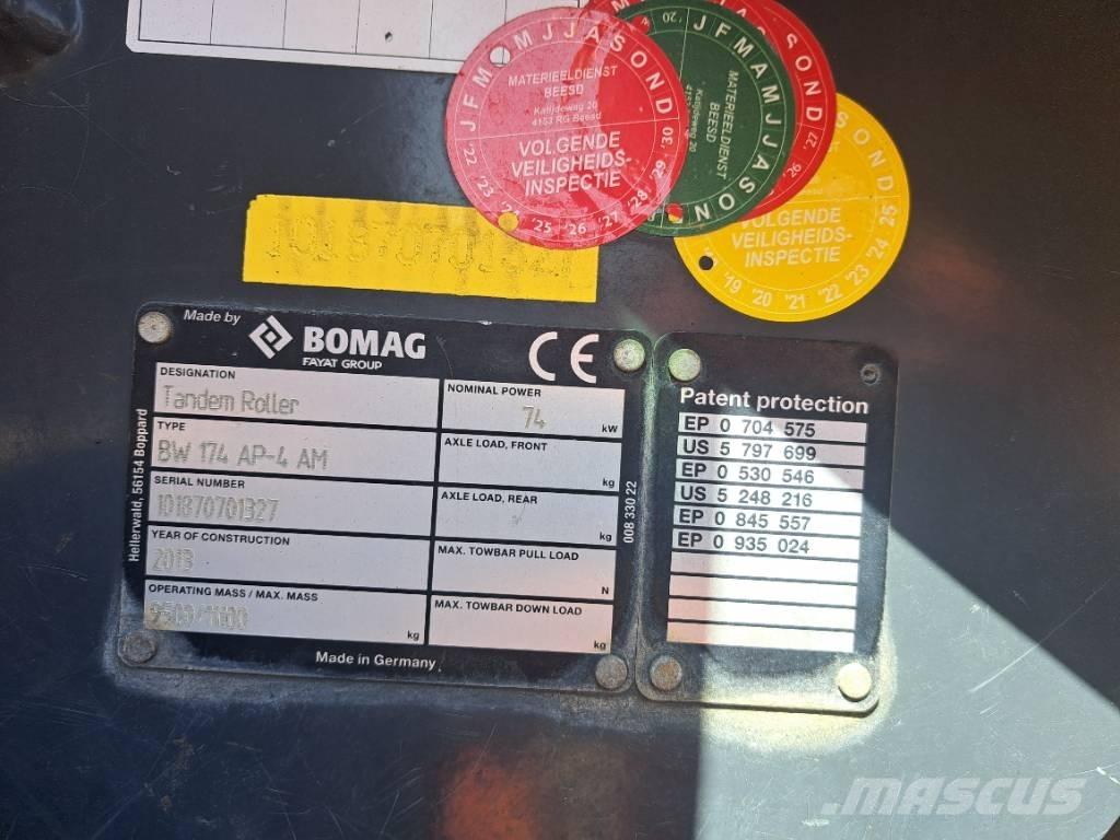 Bomag BW174 AP-4 AM Duowalsen