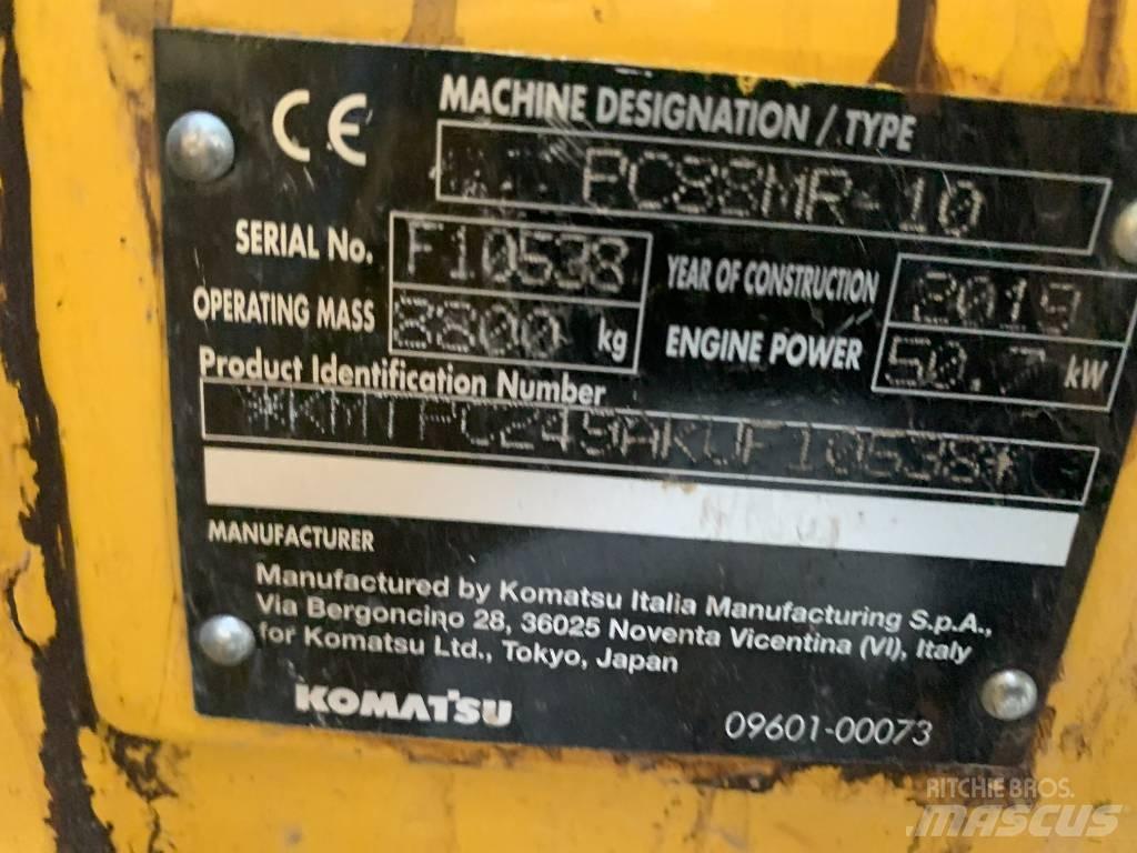 Komatsu PC 88 MR-10 Rupsgraafmachines