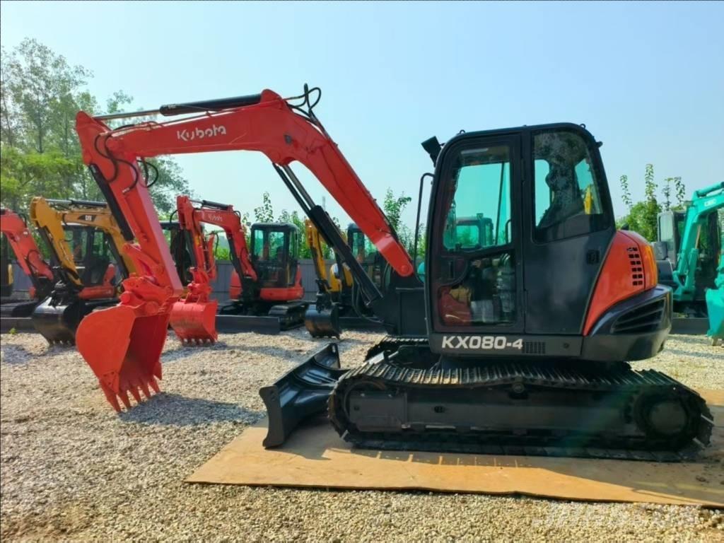 Kubota KX 080 Rupsgraafmachines
