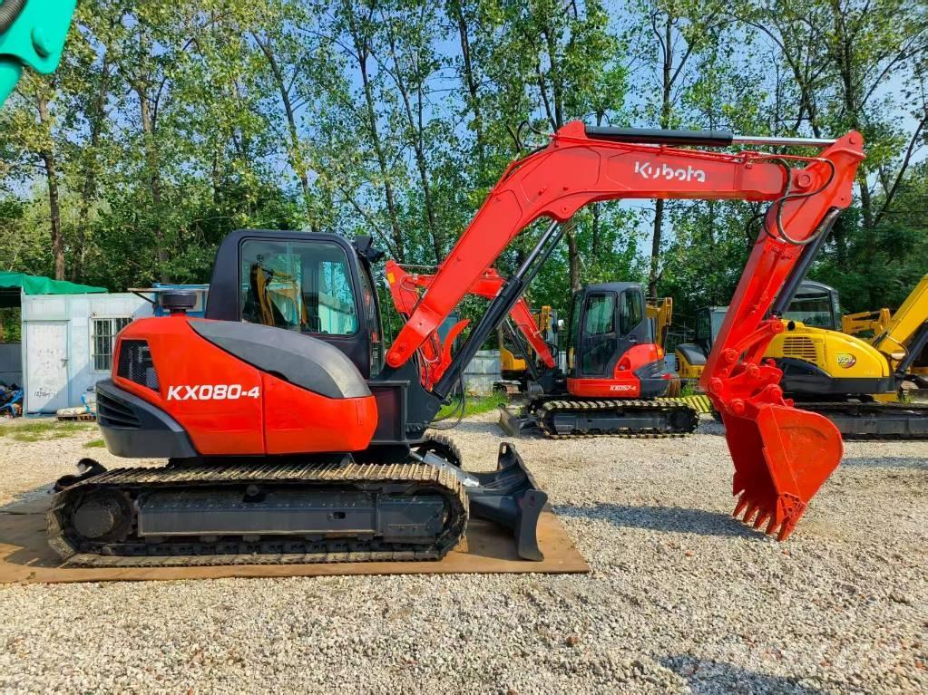 Kubota KX 080 Rupsgraafmachines