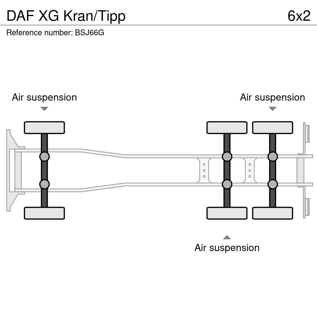 DAF XG Kran/Tipp Kranen voor alle terreinen