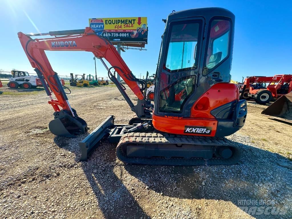 Kubota KX 121-3 Rupsgraafmachines